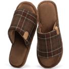 Chinelos GOEWY Open Toe Memory Foam para homens pretos