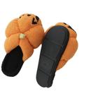 Chinelos Halloween Pumpkin Cartoon Plush Warm Winter Shoes Chinelos Halloween Pumpkin Cartoon Plush Warm Winter Shoes