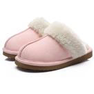 Chinelos Litfun Fuzzy Memory Foam Fluffy Winter Pink para mulheres
