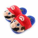 Chinelos Marios Anime Plush, fofos e quentes, sapatos domésticos