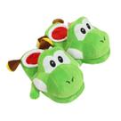 Chinelos Marios Yoshi Anime Plush Cute Warm para crianças 35-42