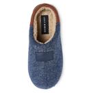 Chinelos Masculinos Lucky Brand em Microcamurça com Forro Sherpa para Uso Interno e Externo