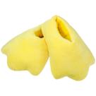 Chinelos Meanplan Duck Yellow Fluffy Cartoon 30x20 cm, tamanho 6,5-8,5