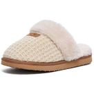 Chinelos OOW Cozy House com Espuma de Memória e Pelúcia para Mulheres