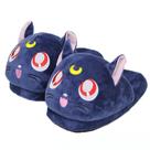 Chinelos Sailers Moons Luna Warm Lovely Anime Girl Cotton