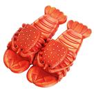 Chinelos VOFIRROB Lobster Flip Flops Funny Sandals Red Size 9