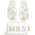Chinelos Xtinmee Personalized Initial Wedding Bride MRS