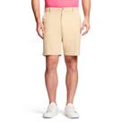 Chino Short IZOD Classic Saltwater para homens, cáqui pálido, tamanho 42 Chino Short IZOD Classic Saltwater para homens, cáqui pálido, tamanho 42