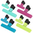 Chip Clips TACGEA, pacote com 8 unidades de armazenamento de alimentos, aderência hermética Chip Clips TACGEA, pacote com 8 unidades de armazenamento de alimentos, aderência hermética