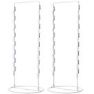 Chip Snack Rack Clip Display, prateleira de bancada de 2 fios Chip Snack Rack Clip Display, prateleira de bancada de 2 fios