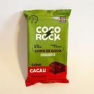 Chips de Coco Crocante COCO ROCK Sabor Cacau 20g