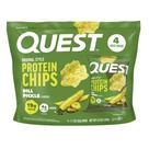 Chips de proteína Quest sabor picles com endro 19 g de proteína 4 unidades Chips de proteína Quest sabor picles com endro 19 g de proteína 4 unidades