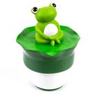 Chlorine Floater MKLZ Frog para piscina com suporte para tablet de 3 polegadas