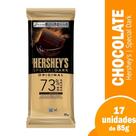 Choc.hersheys special dark 73% cacau 17x85g