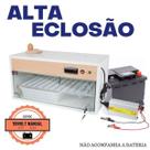 Chocadeira ALTA ECLOSÃO Automática Trivolt 60 ovos com 2 ventiladores e ovoscópio (GC60T)