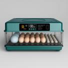 Chocadeira Incubadora Elétrica Automática Até 72 Ovos 127v Com Rolagem Automática Ovoscópio Controle de Umidade Aves Galinha Pato