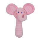 Chocalho Bastão Elefantinho - Rosa - Antialérgico - 16 cm - CAS Brinquedos Chocalho Bastão Elefantinho - Rosa - Antialérgico - 16 cm - CAS Brinquedos