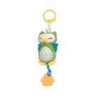 Chocalho De Pelúcia Macio Com Alça Para Bebês, Brinquedo Sensorial Para Recém-Nascidos, Chocalhos