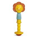 Chocalho E Mordedor Esticadinho Leãozinho Elka Brinquedos Amarelo Chocalho E Mordedor Esticadinho Leãozinho Elka Brinquedos Amarelo