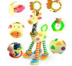 Chocalho Infantil Girafa Amarela Tiggy