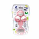Chocalho Infantil para Bebê - Bolinhas - Rosa - Pais e Filhos Chocalho Infantil para Bebê - Bolinhas - Rosa - Pais e Filhos