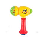 Chocalho Martelinho Infantil Amarelo - Pais & Filhos