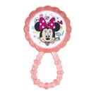 Chocalho Mordedor Para Bebe Macio Flexível Minnie Disney