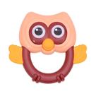 Chocalho Zippy Toys Coruja +4 Meses