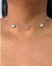Chocker Coração Prata925