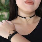 Chocker coração vasado. Chocker coração vasado.