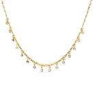 Chocker Dourada Pontos de Luz com Extensor Chocker Dourada Pontos de Luz com Extensor