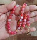 Chocker em Esferas de Rodocrosita