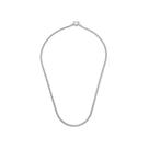 Chocker Para Berloques Folheado A Ródio Fecho Coração