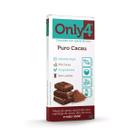 Chocolate 70 cacau vegano sem lactose 20g 4 ingredientes only4 Chocolate 70 cacau vegano sem lactose 20g 4 ingredientes only4