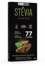 Chocolate 77 Cacau Zero Açúcar Zero Lactose 70g Stévia Choco