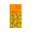 Chocolate ao Leite 50% Cacau com Infusão de Laranja Cacau do Céu 80g