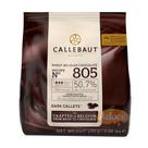 Chocolate Belga Amargo 805 50,7% Cacau 400g Callebaut 400g Chocolate Belga Amargo 805 50,7% Cacau 400g Callebaut 400g