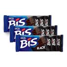 Chocolate BIS Lacta Black ao Leite 100,8g Kit com três unidades
