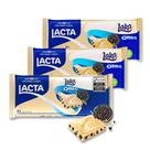 Chocolate Branco Laka Oreo Lacta Kit 3 barras de 80g