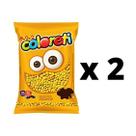 Chocolate Coloreti Cor Amarela Para Tubetes Kit 300g Cada