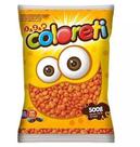 Chocolate Confeito Coloreti Laranja 500gr - Jazam