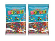 Chocolate Confeito Mini Disqueti Dori 500g - 2 pacotes