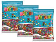 Chocolate Confeito Mini Disqueti Dori 500g - 3 pacotes