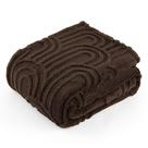 Chocolate de fondue Throw Bedsure Flannel Fleece 130 x 150 cm