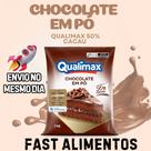 Chocolate em po 50% 1.010 kg pacote qualimax