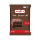 Chocolate em pó solúvel 50 cacau 1kg mavalério