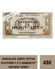 Chocolate Harry Potter Ticket Milk Chocolate Crisped 42g