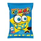 Chocolate Kit Confeito Estrelinha Amarela e Azul 500g