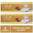 Chocolate Lindt Premium, Ao Leite, 2 barras de 300g