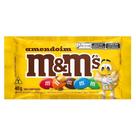 Chocolate M&M Amendoim 40g - Embalagem com 18 Unidades